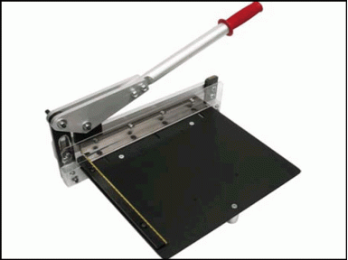 Guillotine metal cutter